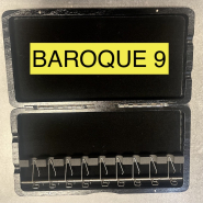 Wood reed case : 9 baroque oboe
